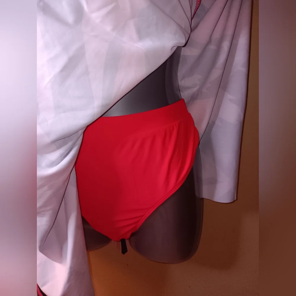 2/$35 NWOT BUCOTA Floral Style Swimdress XL Two Piece Tankini Bathing Suit. - Picture 6 of 6